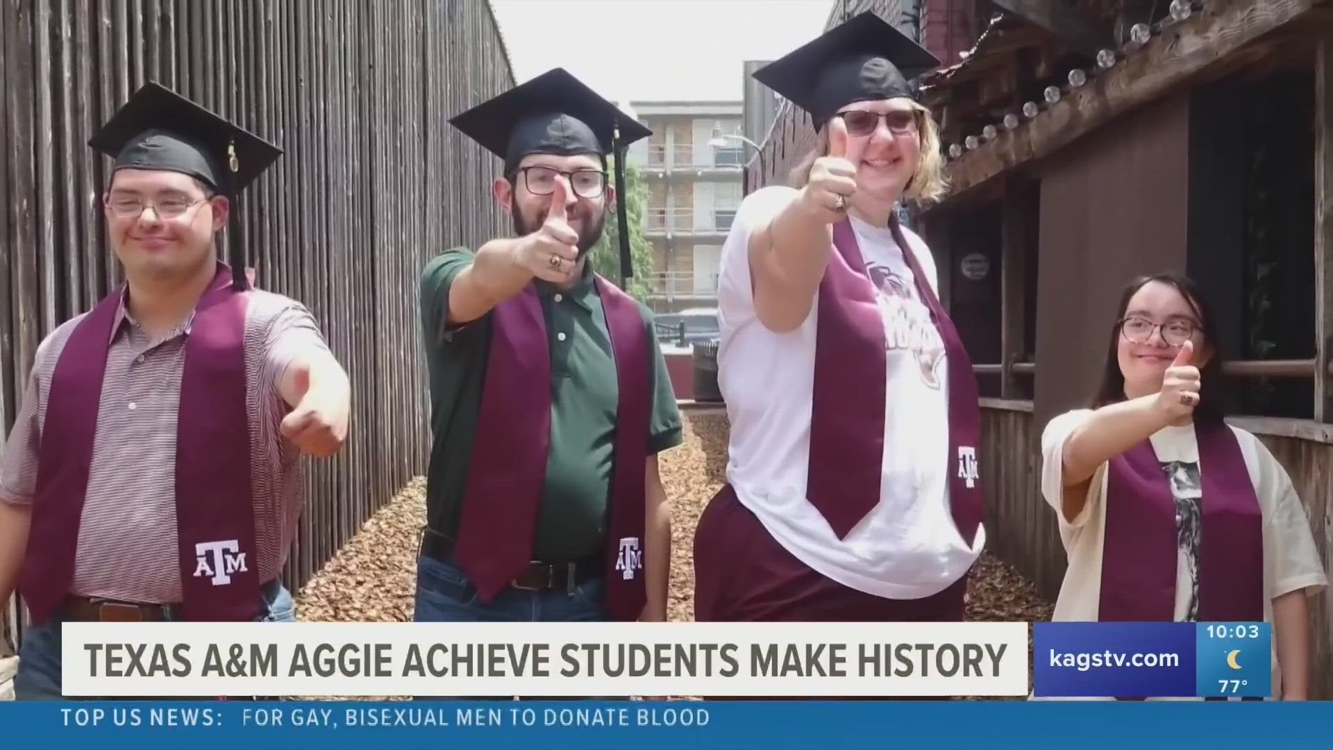 Aggie ACHIEVE is a certificate-based higher education initiative for young adults with intellectual and developmental disabilities.