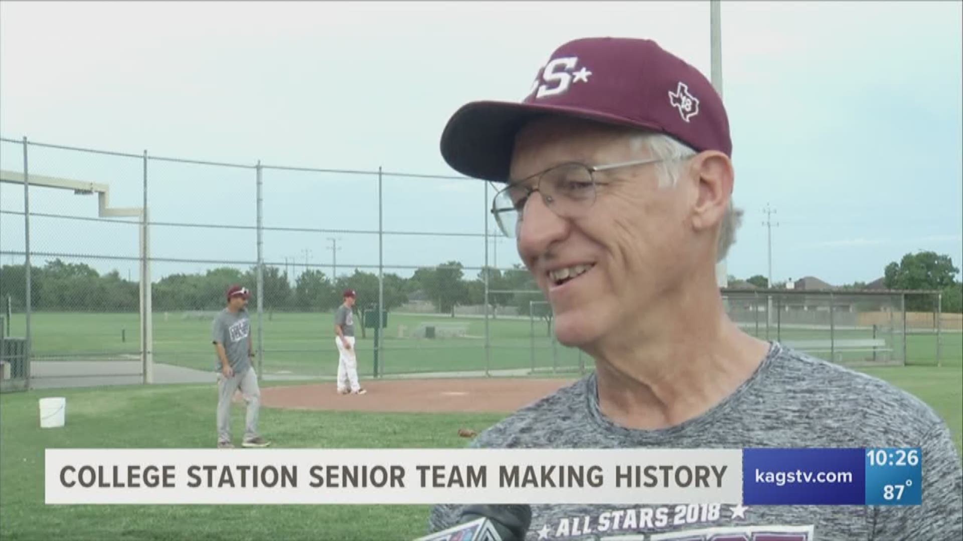 College Station is sending a Senior Little League team to the State tournament for the first time ever.