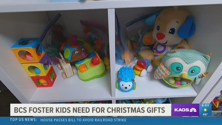 BCS Together works with CPS to provide Christmas presents for foster kids