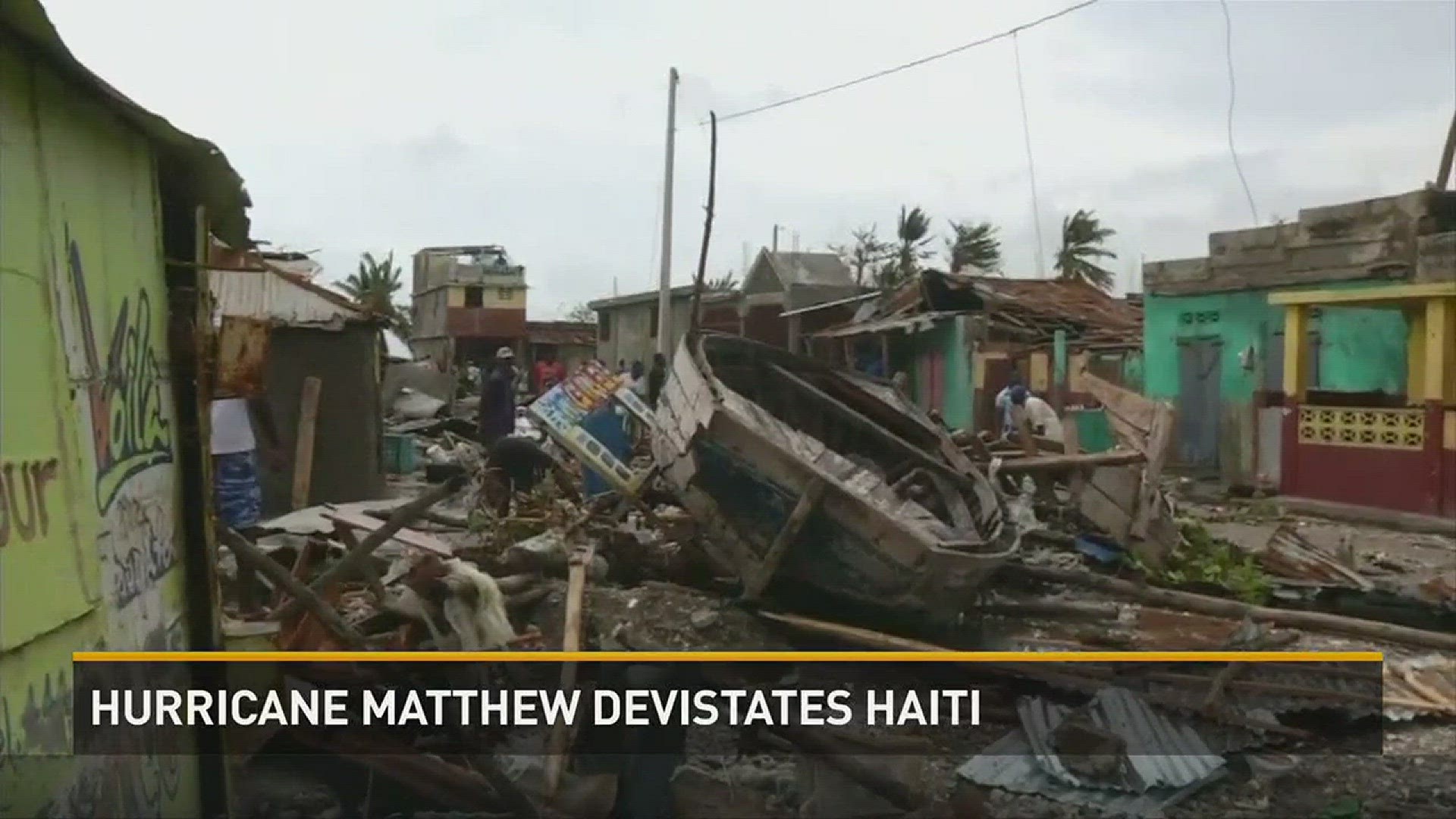 Hurricane Matthew is the greatest natural disaster to hit Haiti since the earthquake of 2010.