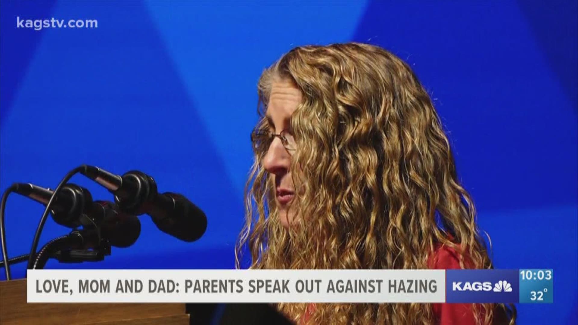 Parents who have lost their children to hazing spoke out at a hazing awareness event sponsored by A&M.