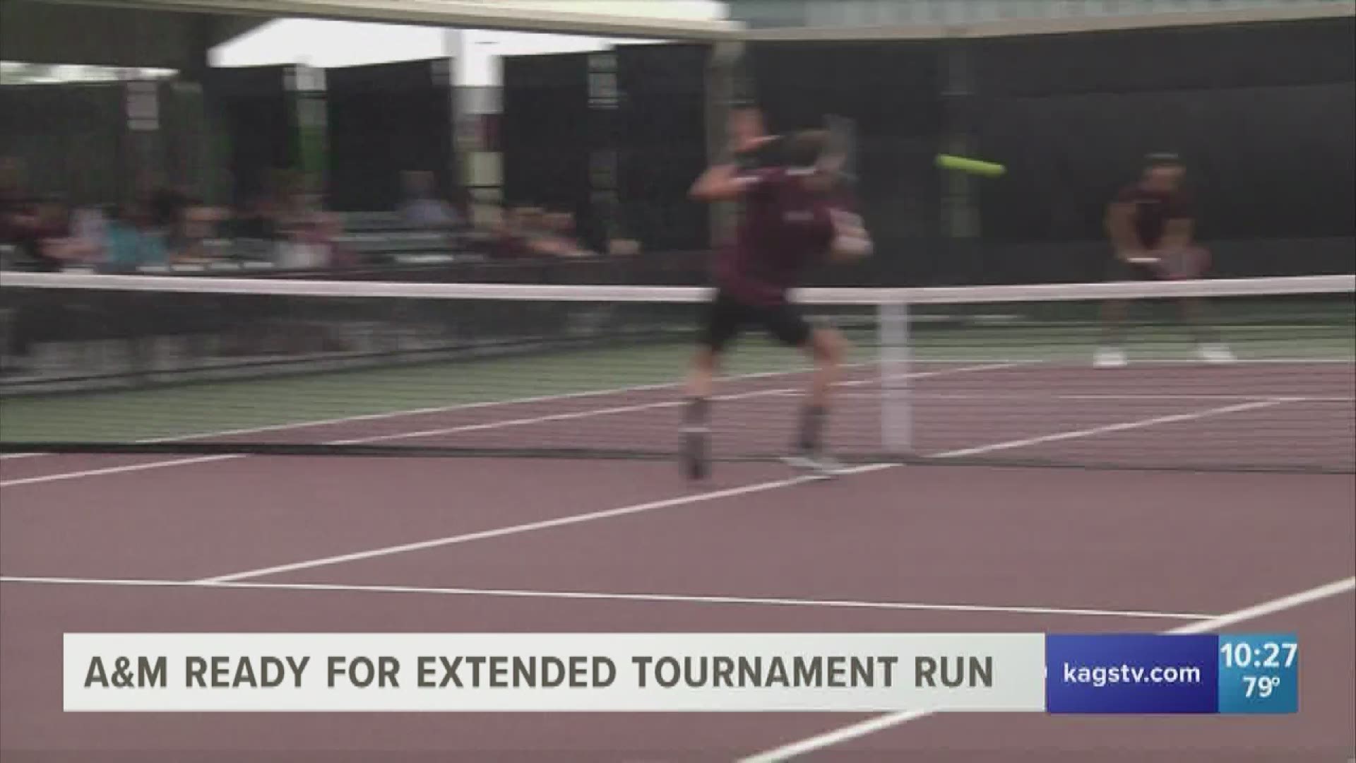 The 5th-ranked Texas A&M men's tennis team will host the first and second rounds of the NCAA Tournament this weekend.