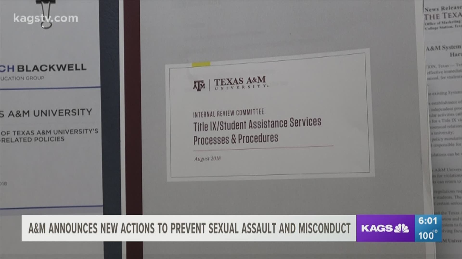 After multiple survivors of sexual assault voiced their displeasure with how Texas A&M handled their assault cases, A&M responded Monday morning with a plan of action.