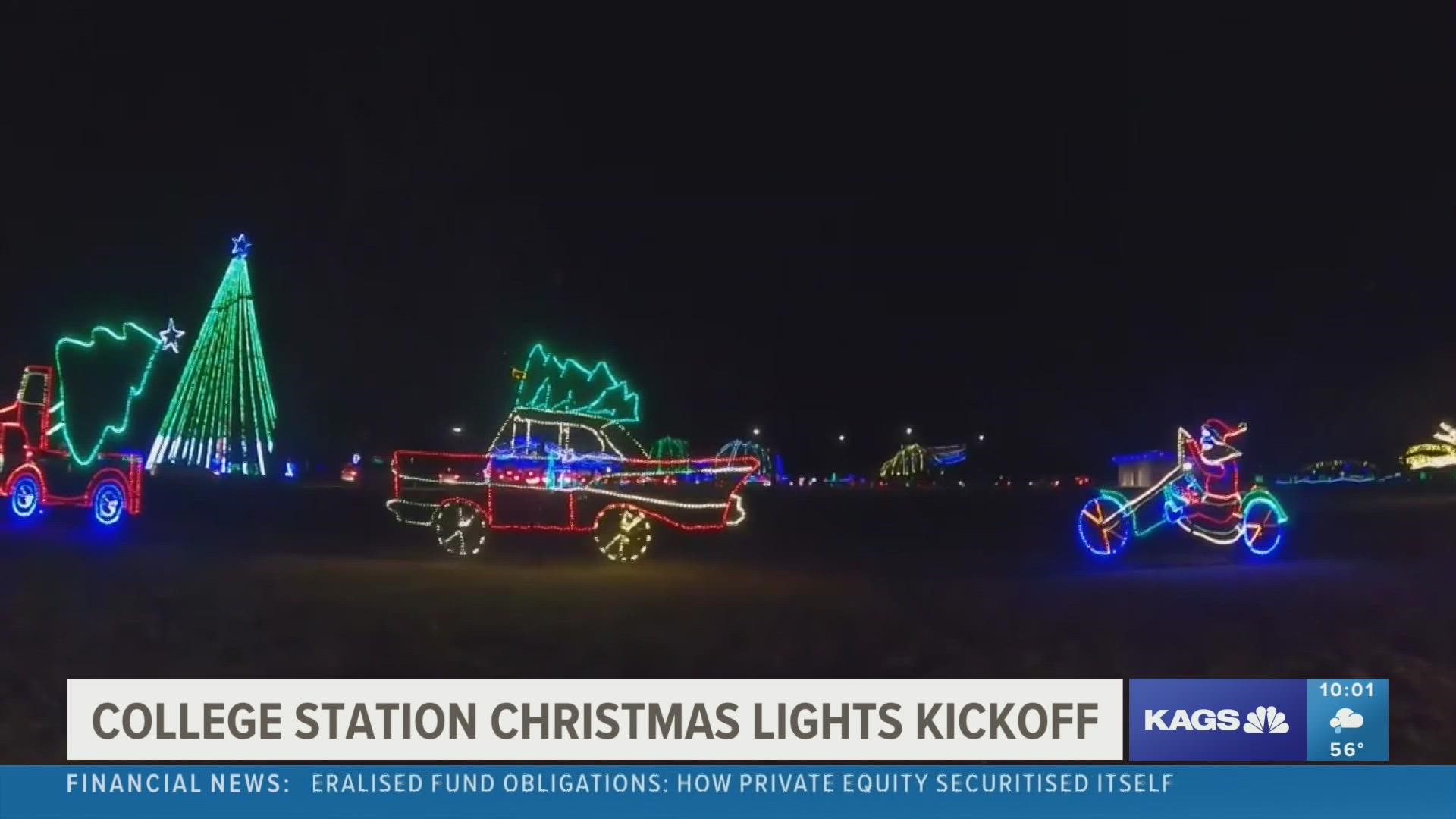 Just in time for the holidays, Central Park in College Station is preparing to showcase what makes their attraction unique.