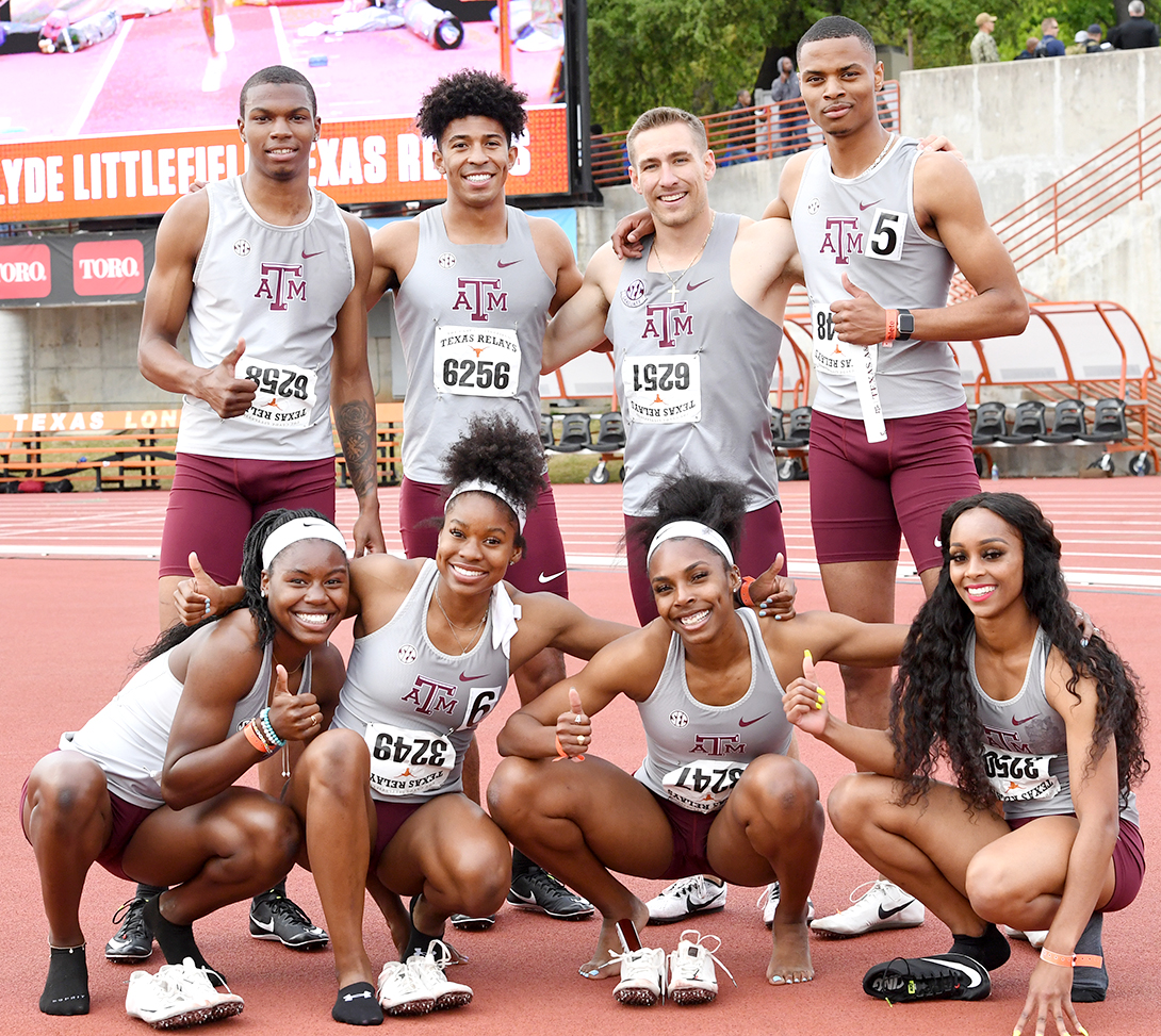 Texas A&M Track and Field teams dominate at Texas Relays