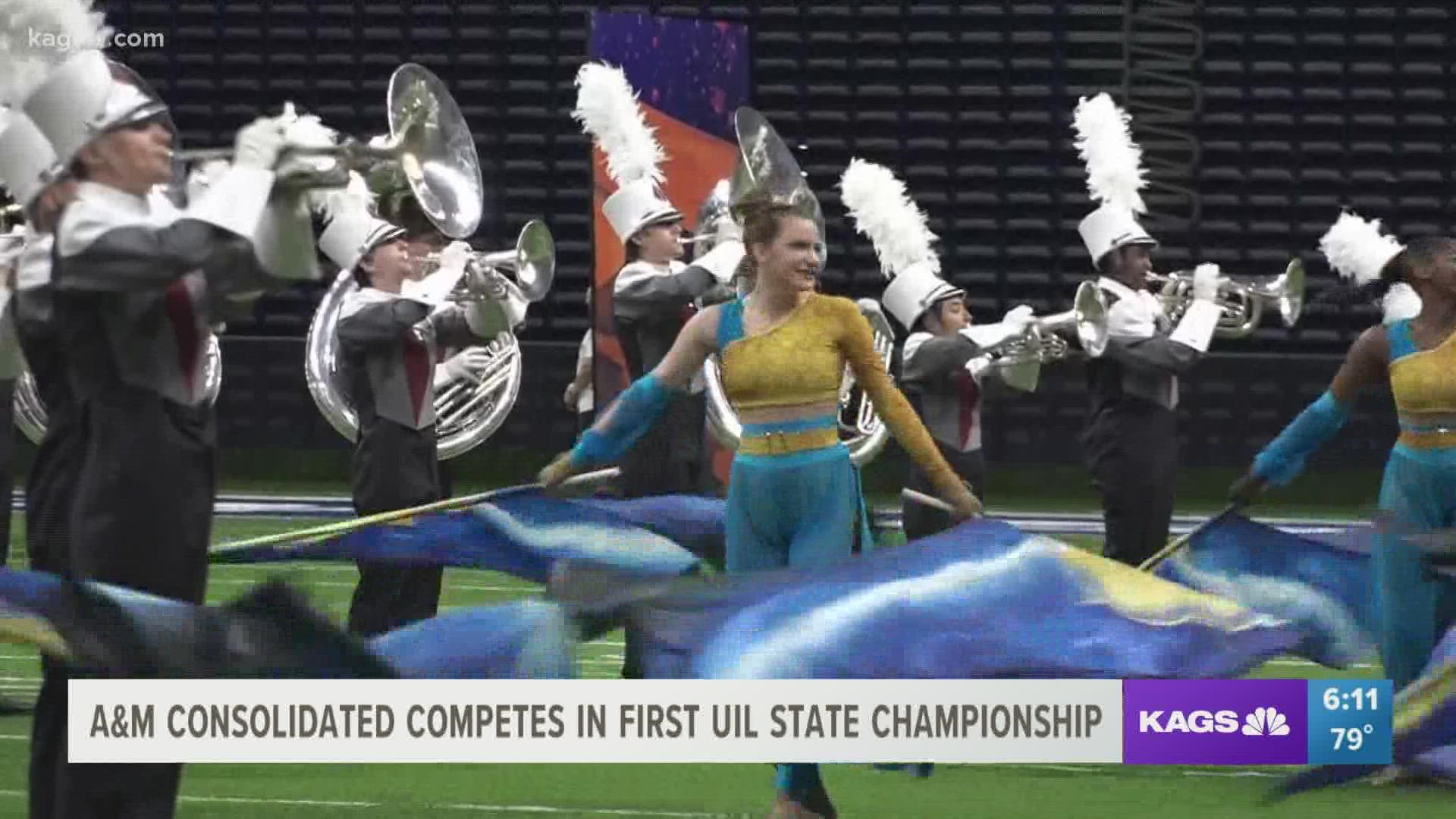 A&M Consolidated finishes prelims for UIL band contest