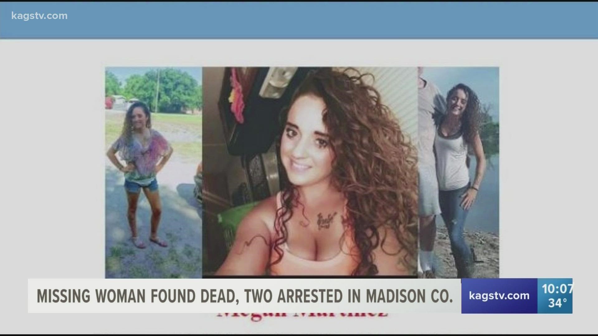 Two arrested after remains found of missing woman from Madison County