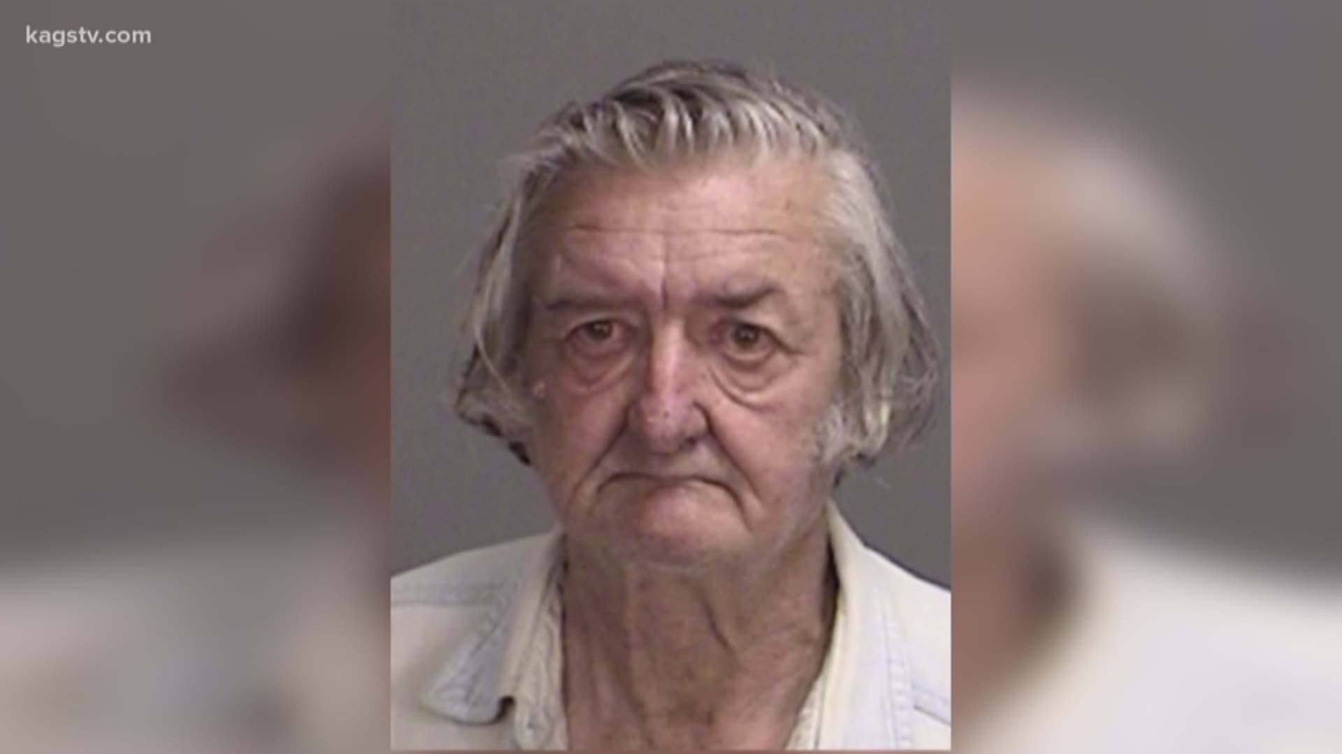 The 74-year-old victim was already using a cane to support himself, police said.
