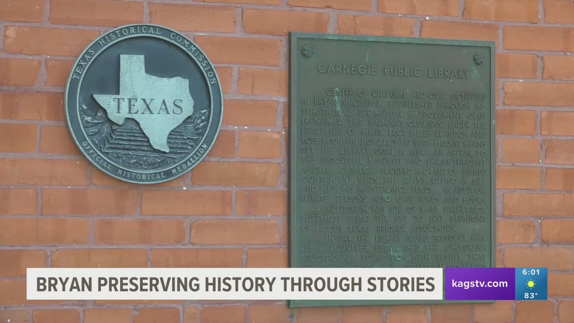 During Historic Preservation Month, the City of Bryan wants residents to preserve their stories in the city's history.