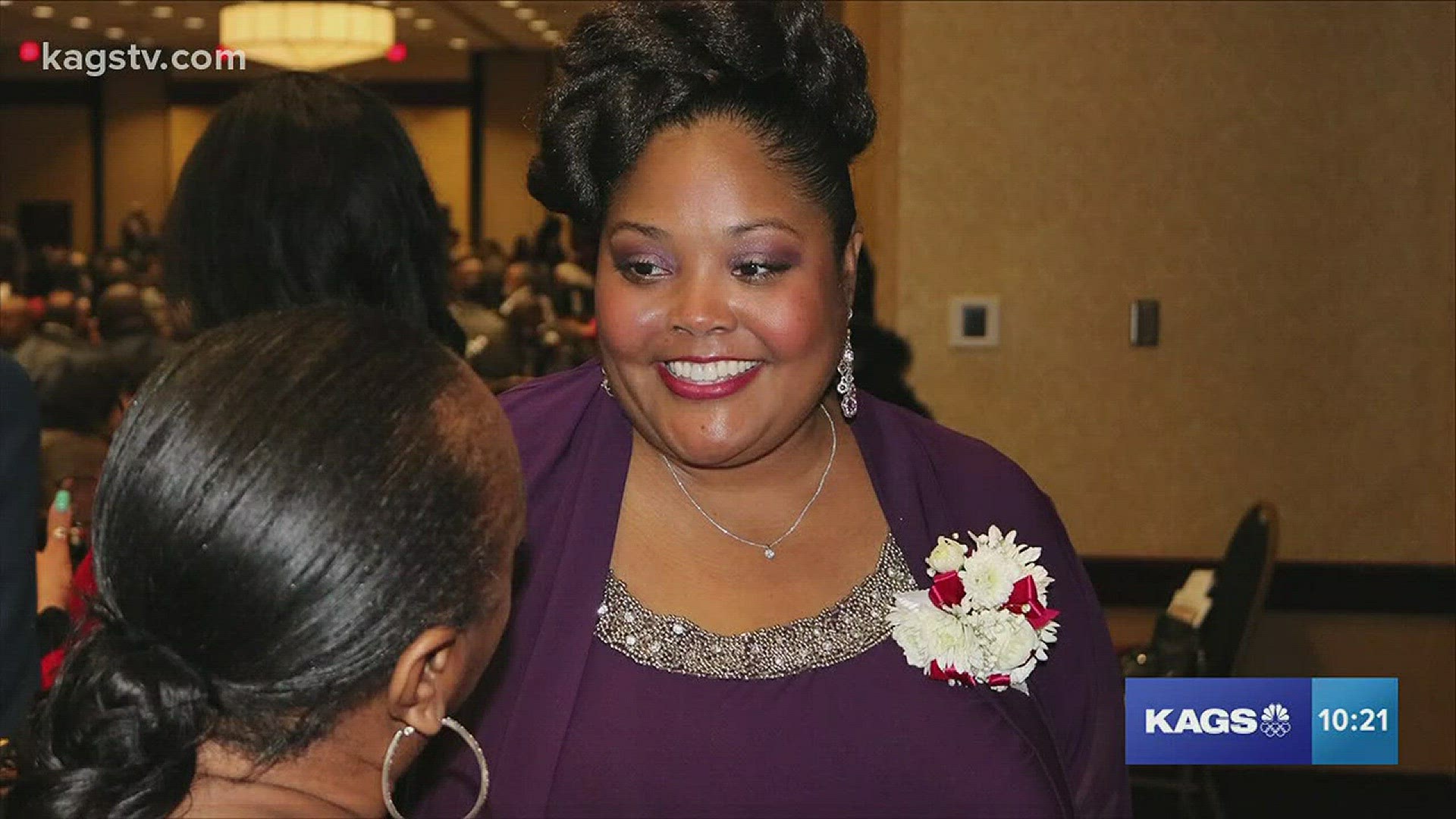 The Brazos Valley African American National Heritage Society honored our very own Shannon Madlock at their annual appreciation banquet at the College Station Hilton.