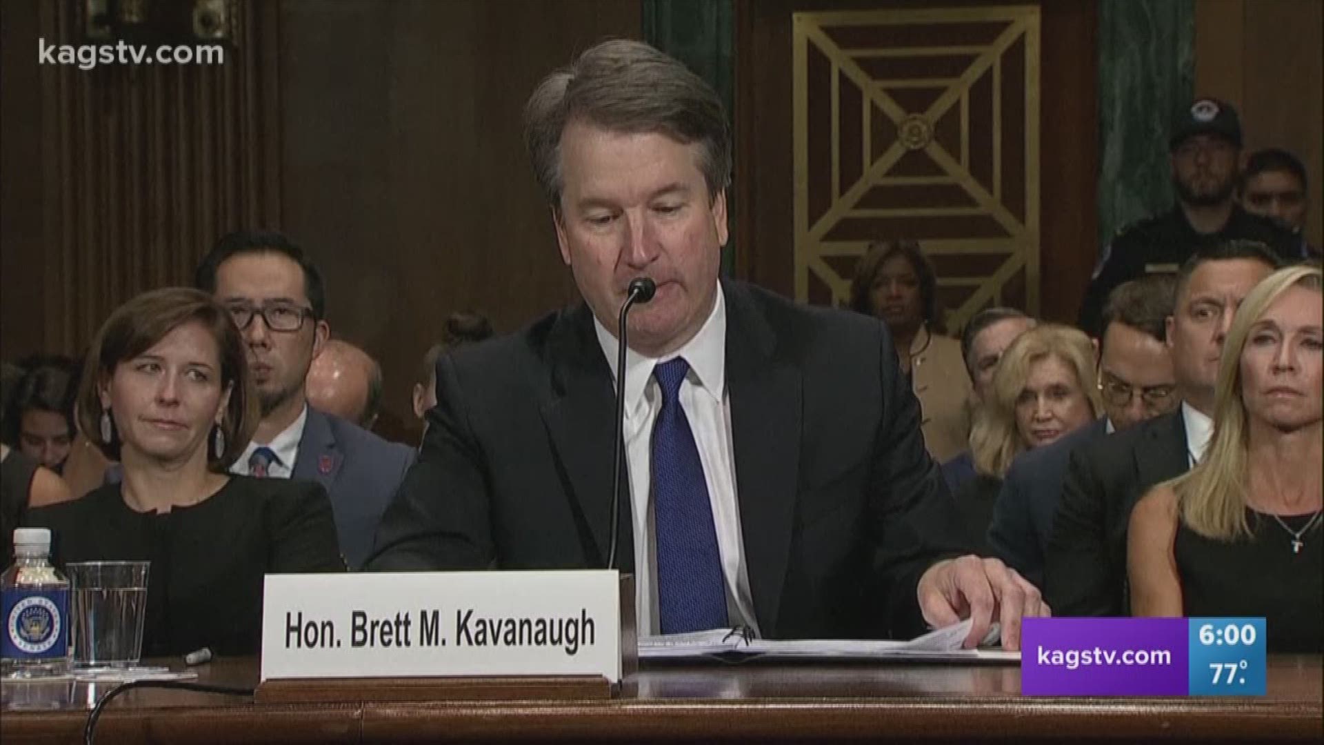 Eyes from across Texas and the nation are on Washington tonight after marathon Senate hearings over sexual assault allegations against Supreme Court Nominee Judge Brett Kavanaugh.
