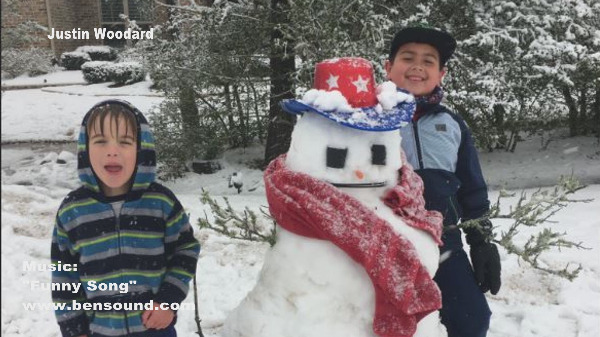 Send us your photos and pics of how you're spending the snow day in the Brazos Valley!