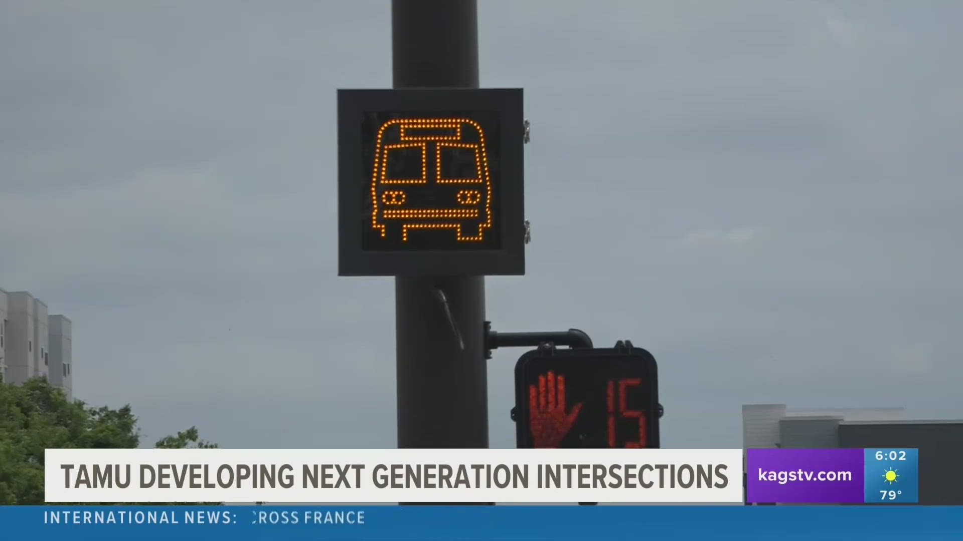 A $1.9 million grant from the federal government is allowing the Texas A&M Transportation Institute to continue the development of next-generation intersections.