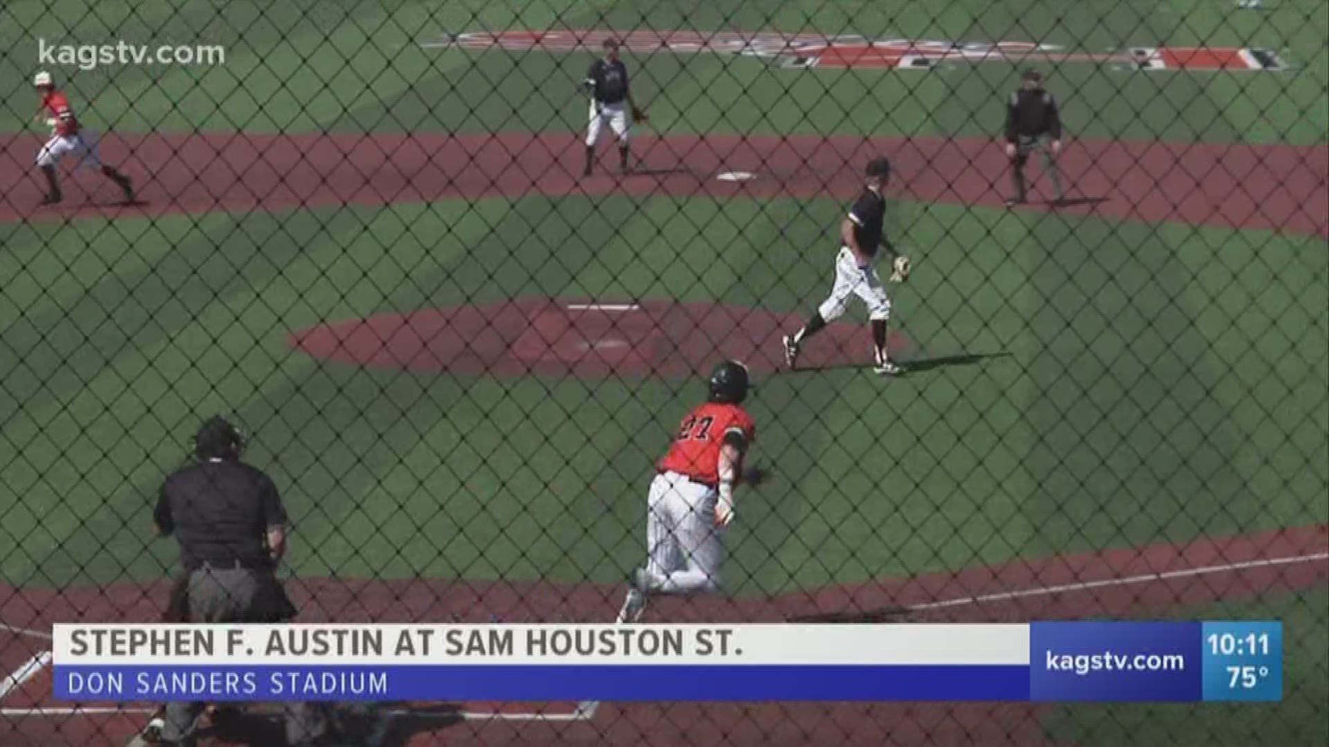 Sam Houston State took down SFA 5-2 to win the diamond version of The Battle of the Piney Woods.