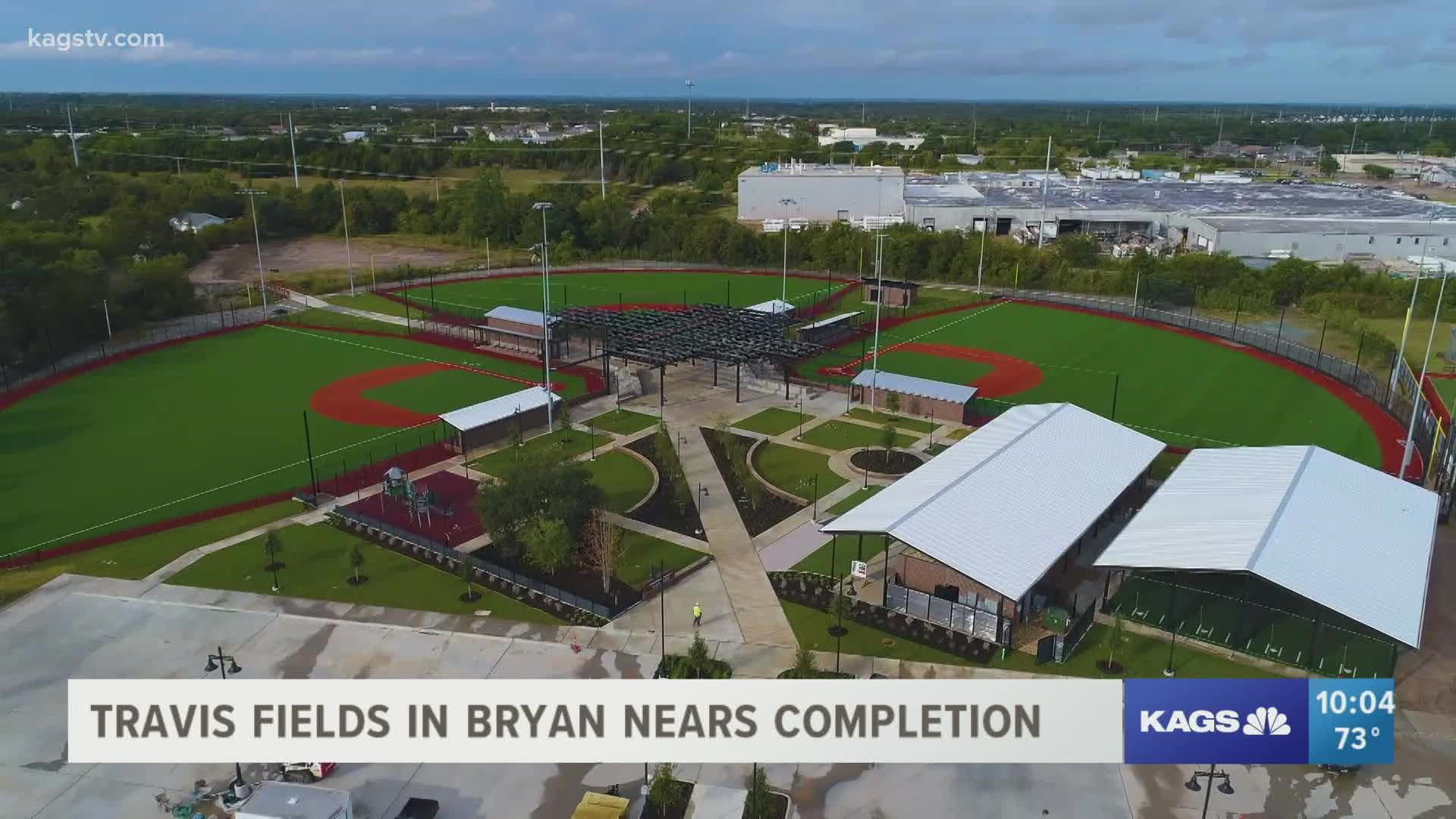 According to officials, Travis Fields will be a hot spot for sports, entertainment, and family fun in the future.