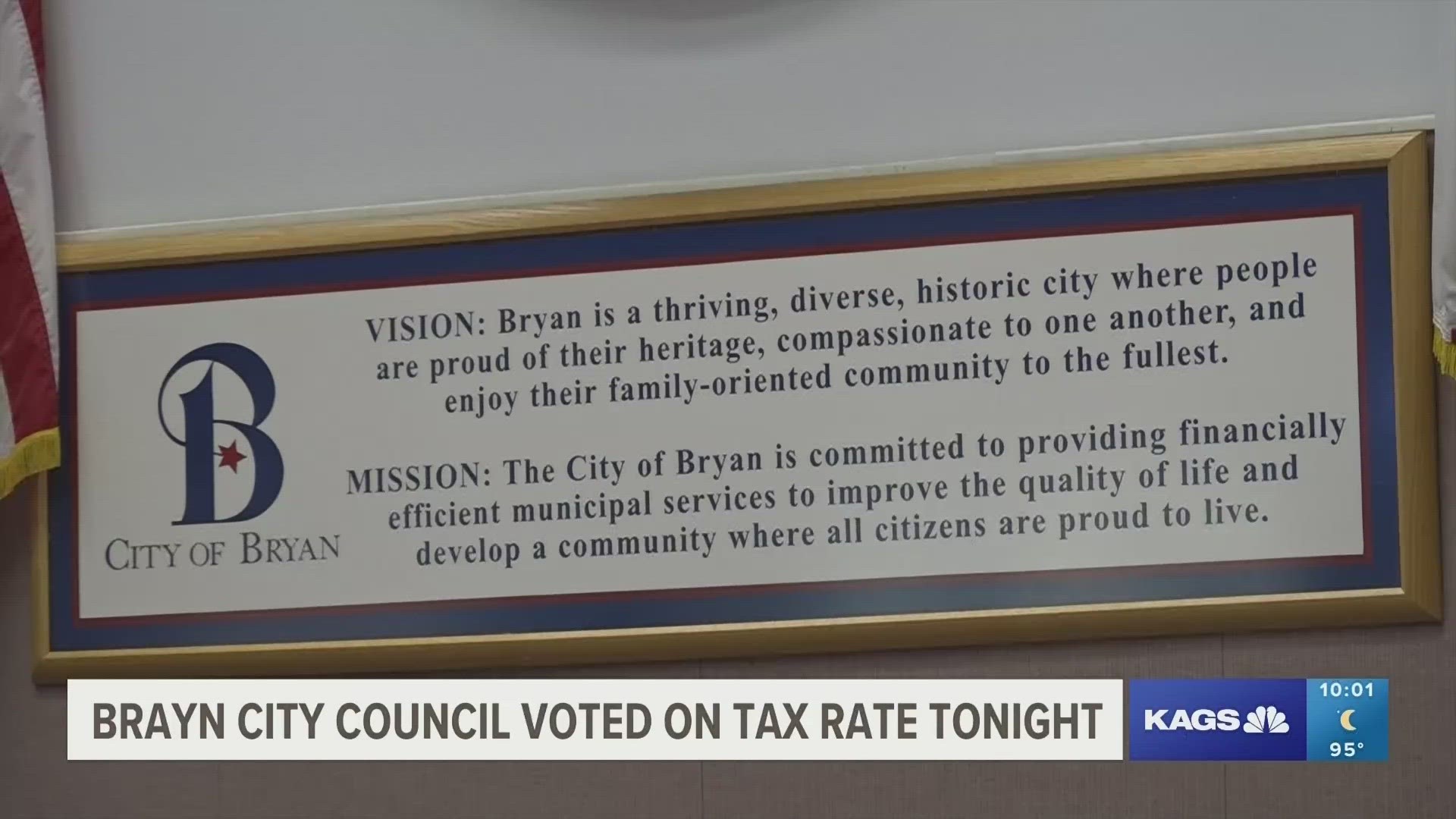 While taxes were a major topic in the meeting, discussion on expanding the city's official footprint was also brought up.