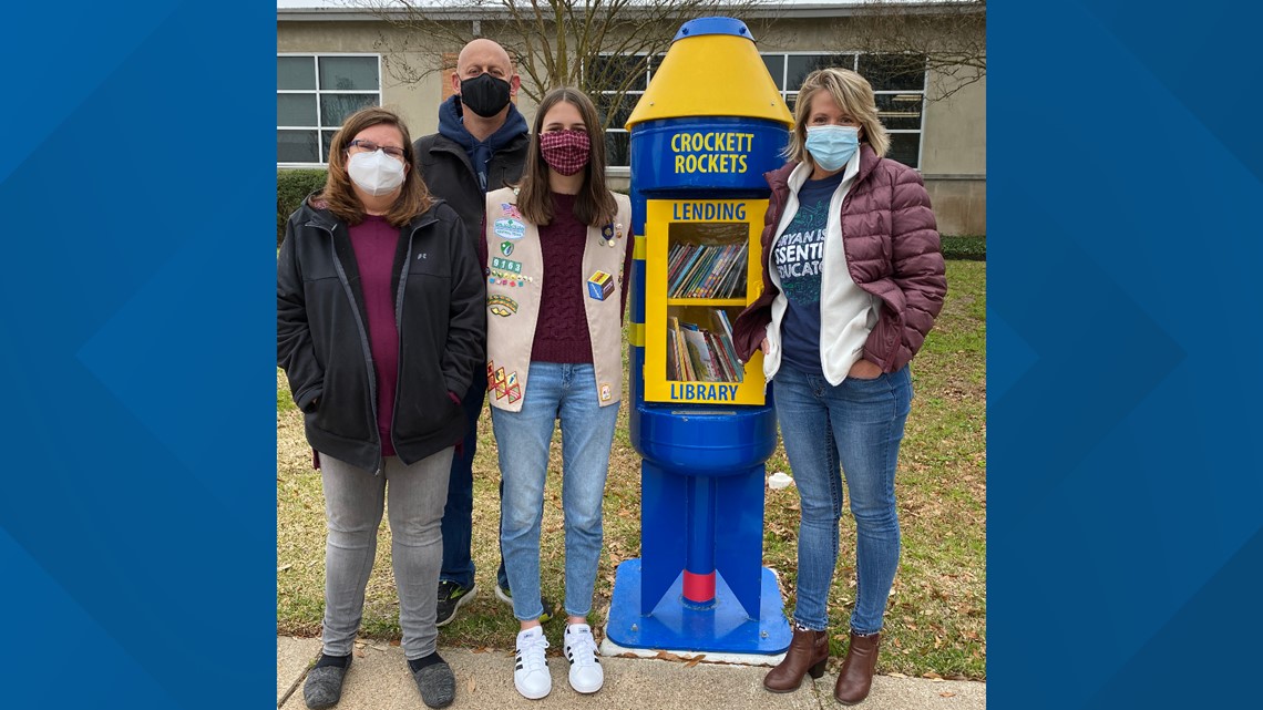 Bryan teen creates lending library for local elementary school - Vimarsana News