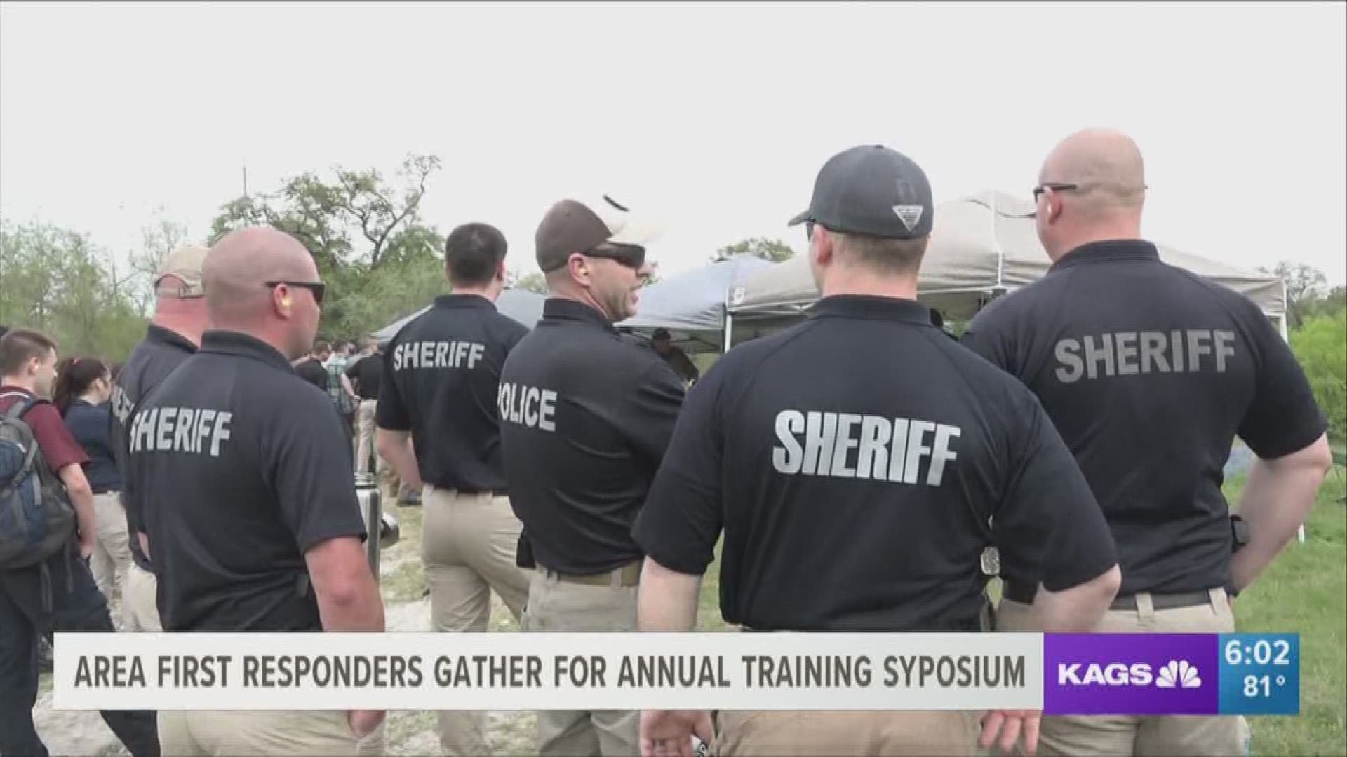 Area law enforcement and medical agencies joined forces today to take part in the Annual First Responders Symposium.