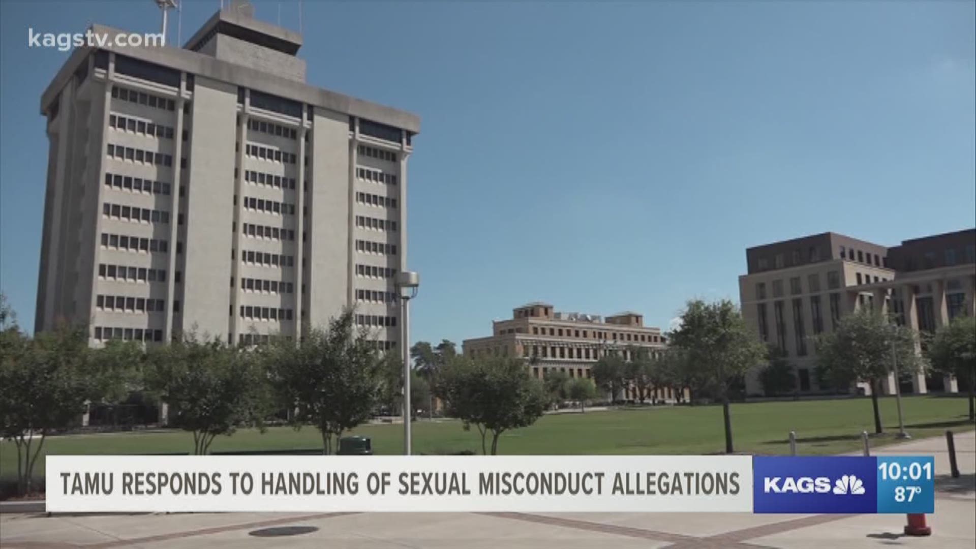 Texas A&M released a statement responding to allegations and an online petition that say they mishandled reports of sexual assault.