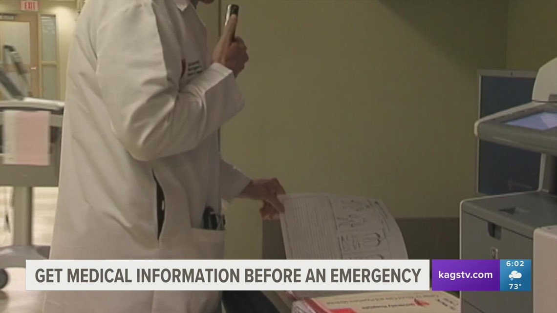 Texas Medical Association advises Texans to get your medical information now