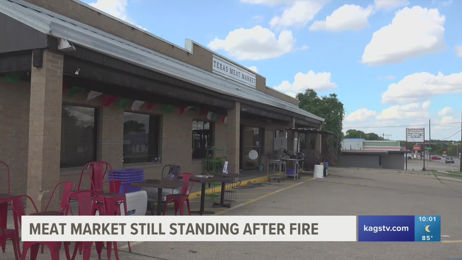 Texas Meat Market owner Laura Mendez is turning tragedy into a victory after a fire tore through her store on Tues, Aug. 23.
