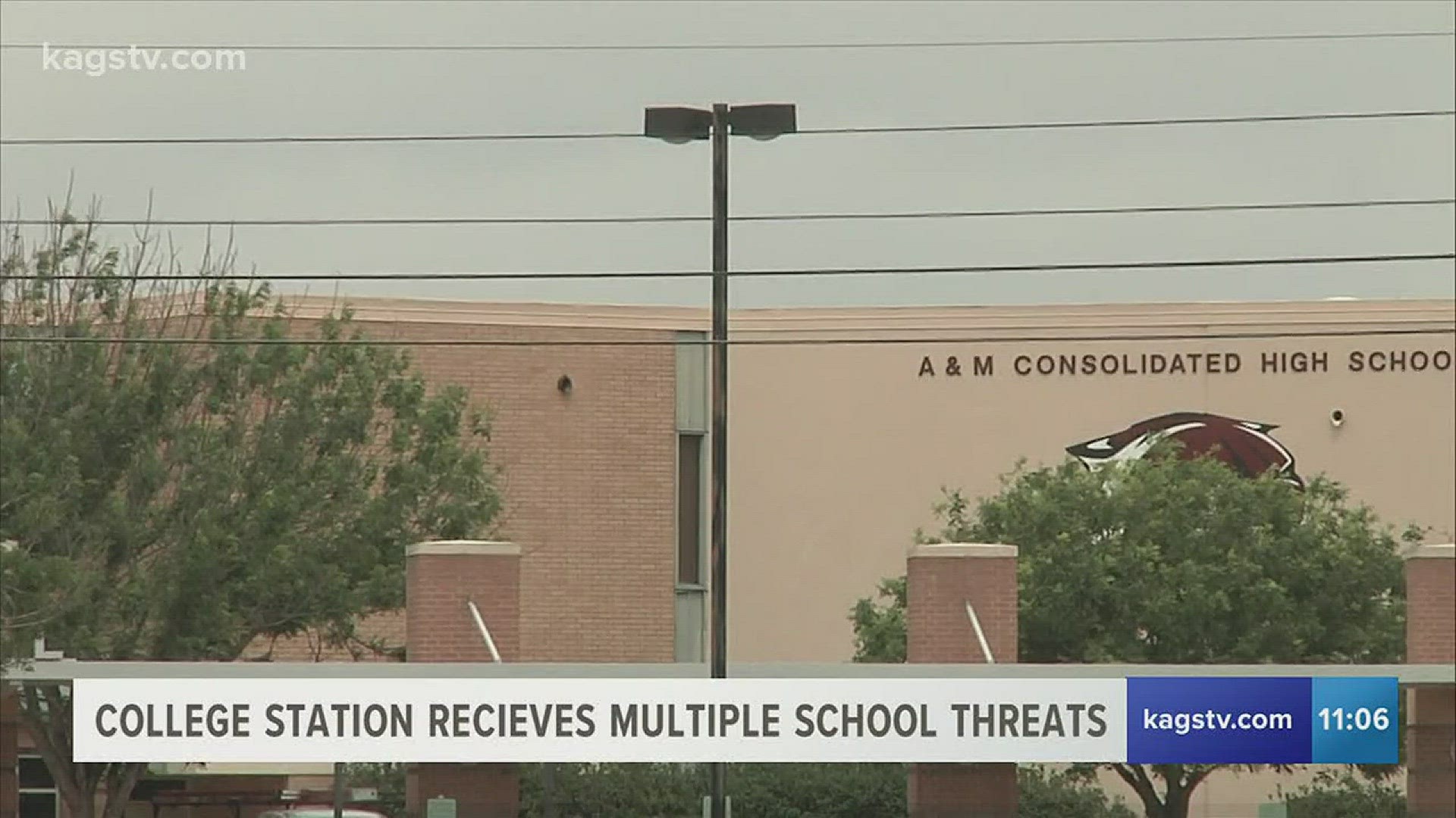 College Station ISD has received multiple reports of threats to a school since the Parkland High School shooting last week. In addition, two students have been arrested due to those threats.