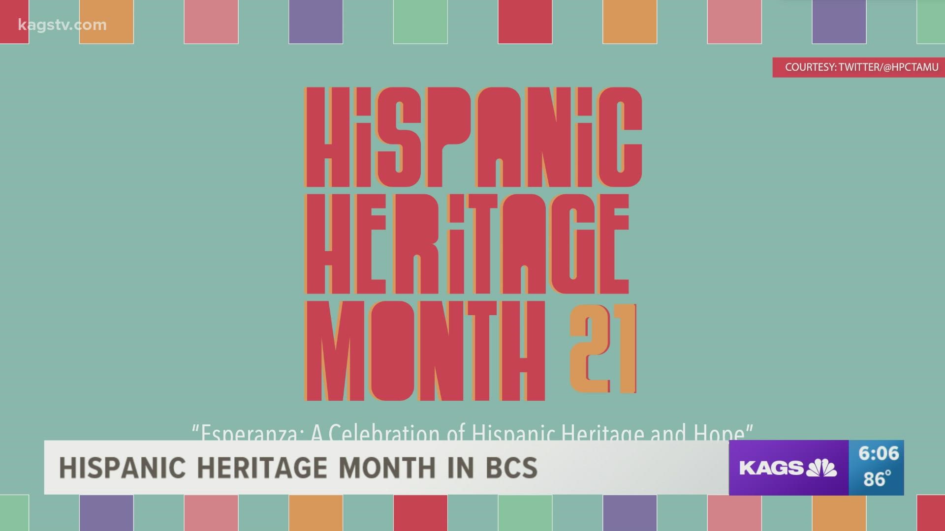 Hispanic Heritage Month takes place from Sept 15 to Oct 15
