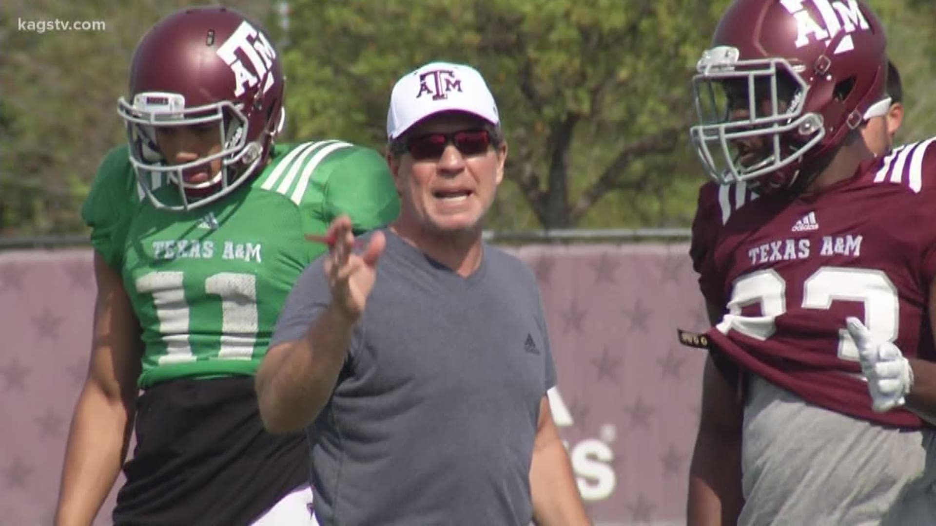 Texas A&M will have a pair of new tight ends in 2019 after the departure of Jace Sternberger and Trevor Wood. Early on during spring practice, Glenn Beal is taking reps with the first team, but five star recruit and true freshman Baylor Cupps figures to play a big role as well.