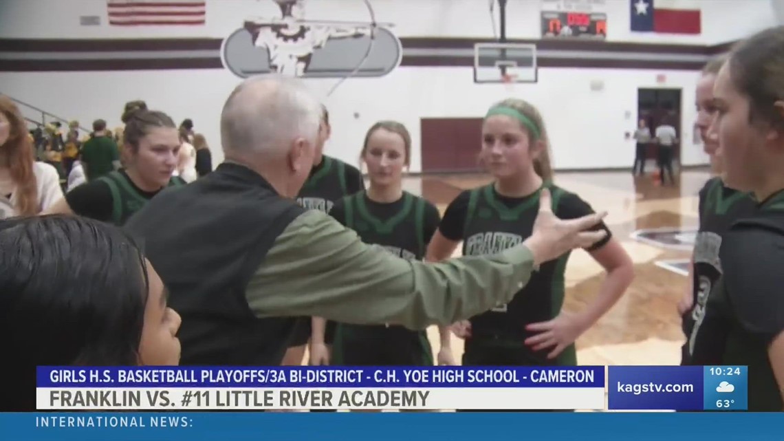 PLAYOFF HIGHLIGHTS: #11 Little River Academy surges past Franklin, 44-34