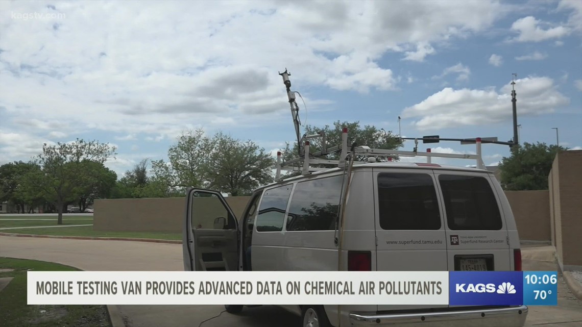 Texas A&M launches mobile  air pollution testing van, will aid in response to areas of disaster