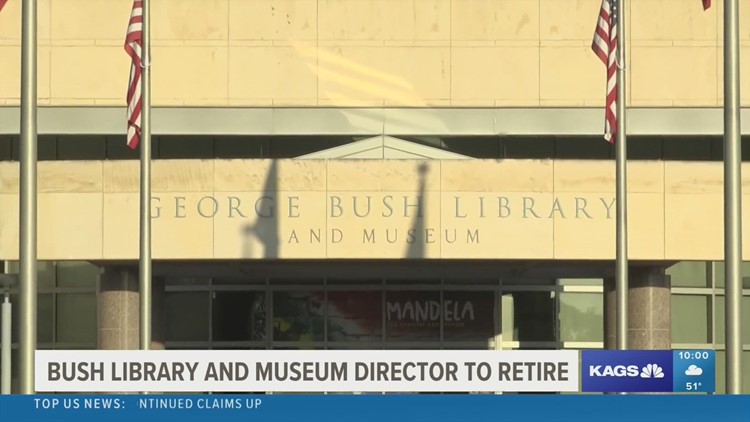 Director Warren Finch retires from the George H.W. Bush Presidential Library and Museum