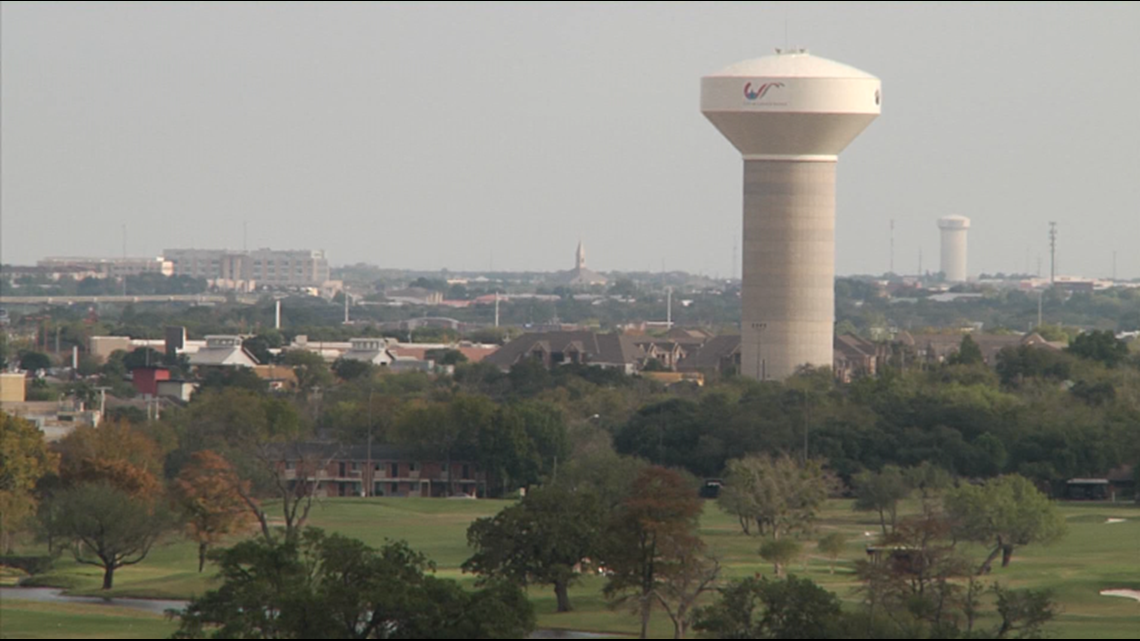 Why is the water in College Station discolored?