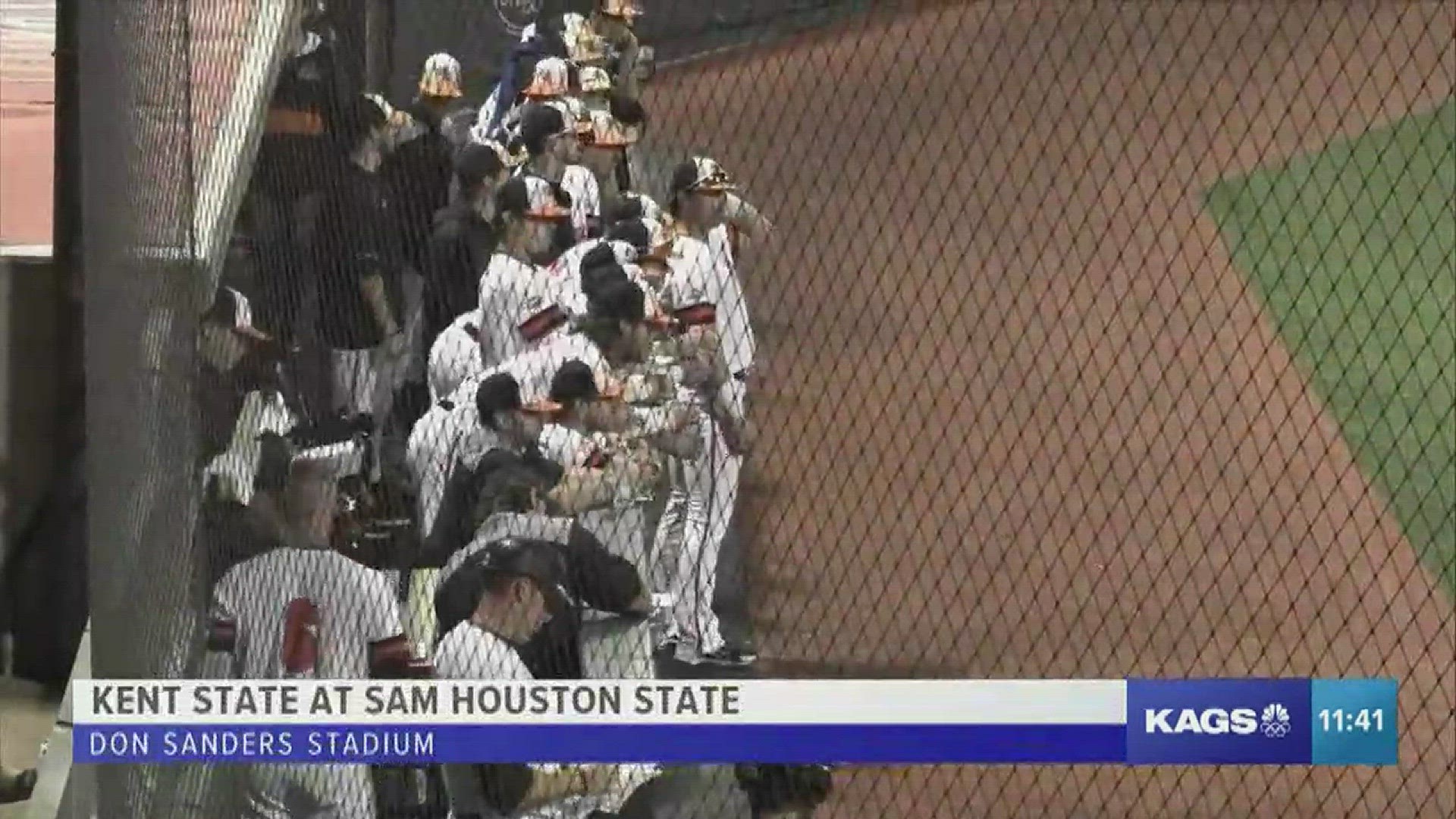 Sam Houston State gave up a 9th inning grand slam to Kent State as the Bearkats dropped their season opener 7-4.