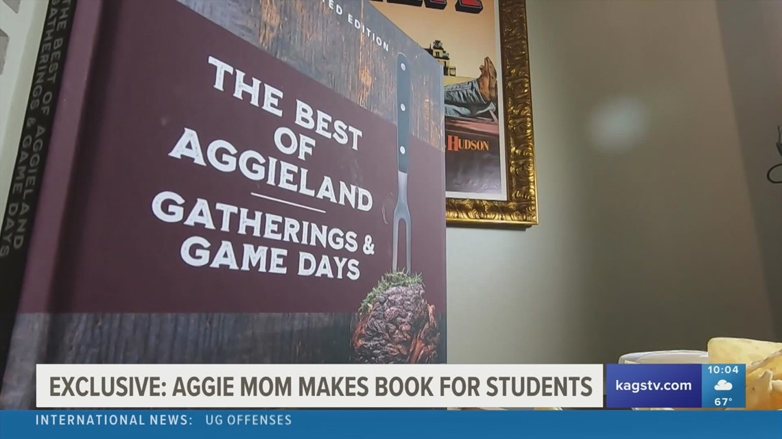 KAGS Exclusive: Aggie mom creates second cookbook to fund Aggie scholarships
