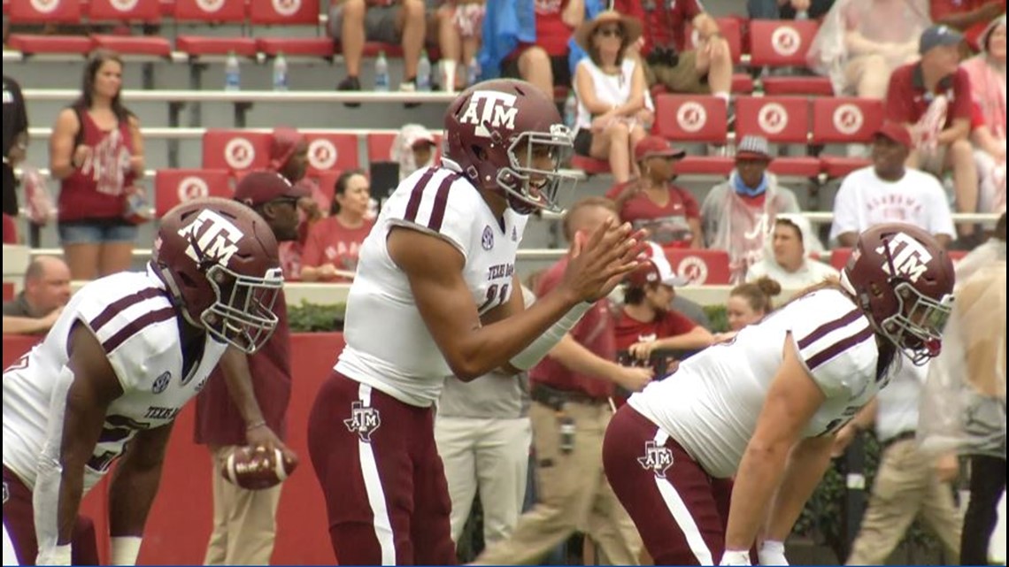 QB Kellen Mond has Aggie offense in top 10 in the nation | kagstv.com