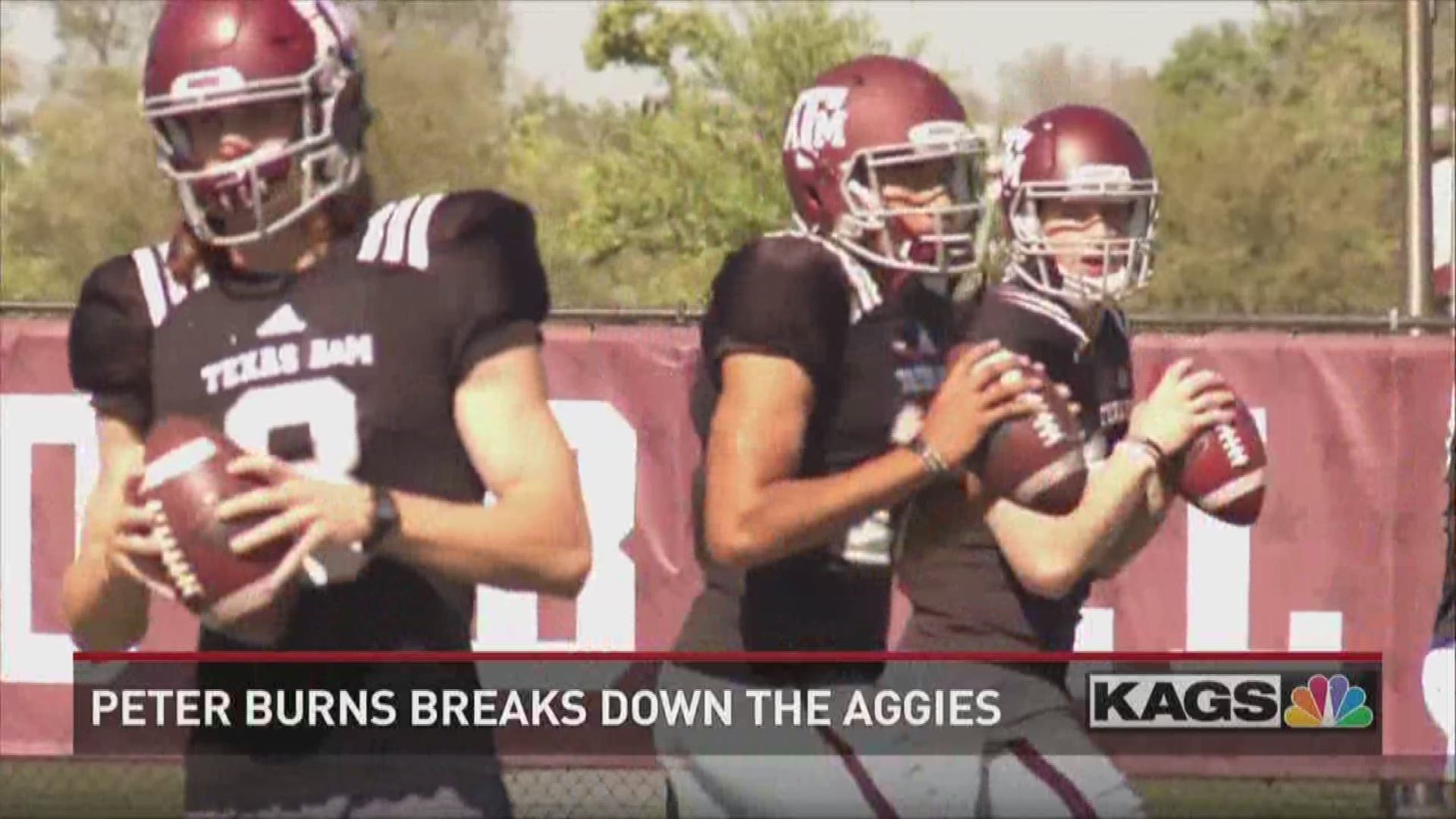 Who will be the Aggie quarterback at the start of the 2017 season?