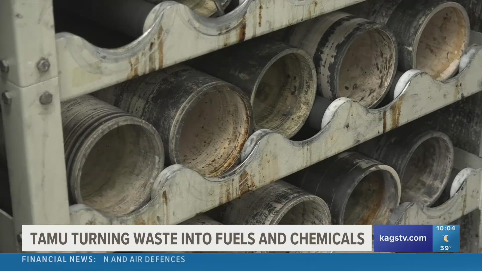Instead of throwing away waste into a trash can or dump, a Texas A&M University professor is turning biomass into renewable resources and energy.