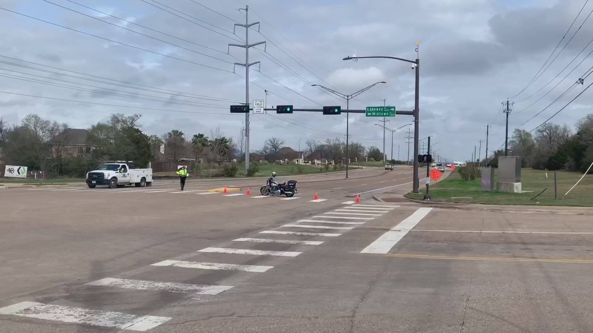 College Station gas leak