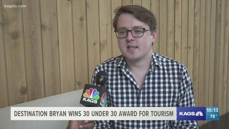Destination Bryan's Chris Riggins named in 30 under 30 distinction for tourism