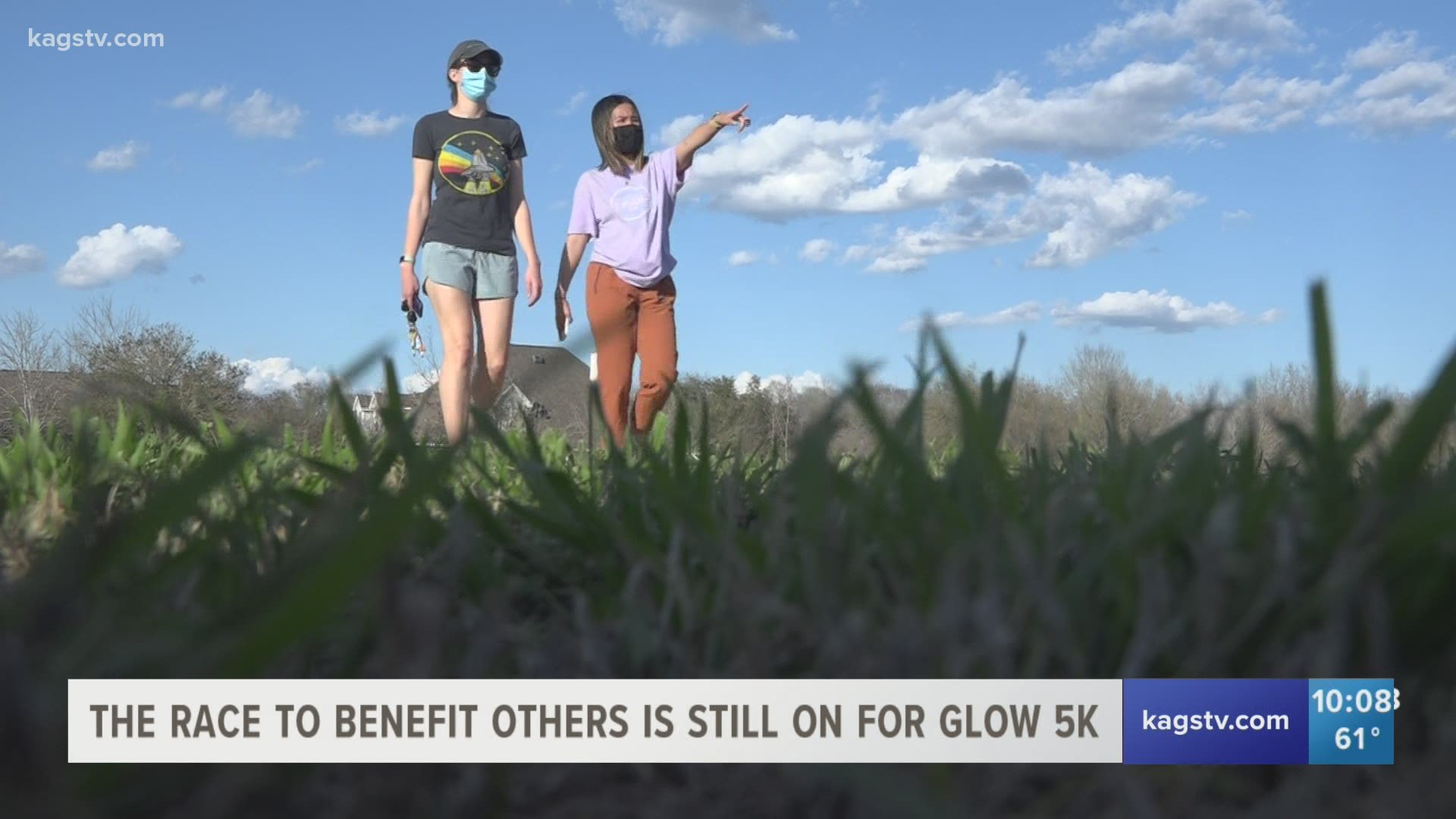 Aggie Men's Club and Maggies are putting on their annual GLOW 5K this weekend. Proceeds will benefit Big Brothers, Big Sisters and Kairos in Guatemala.