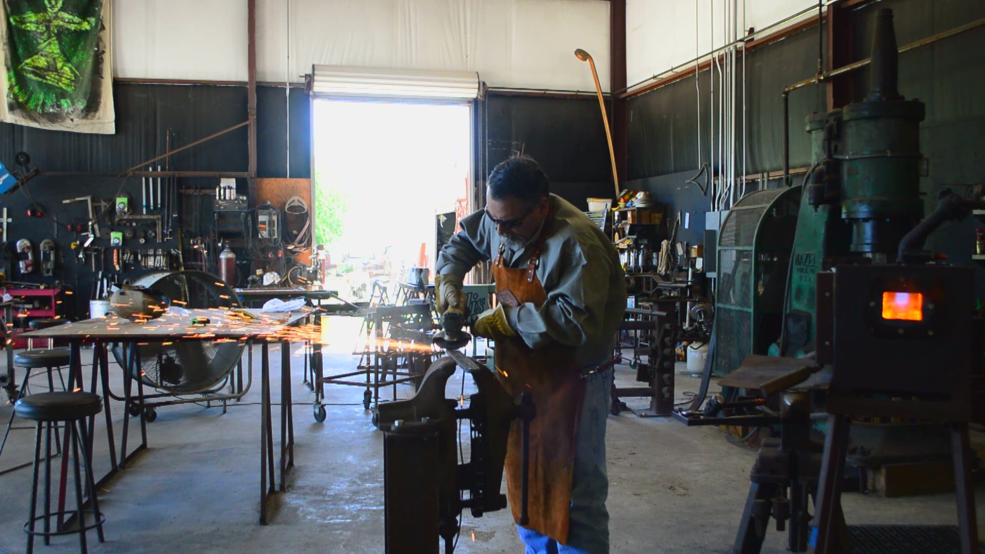 This College Station bladesmith has made thousands of knives since he began forging in 1985.