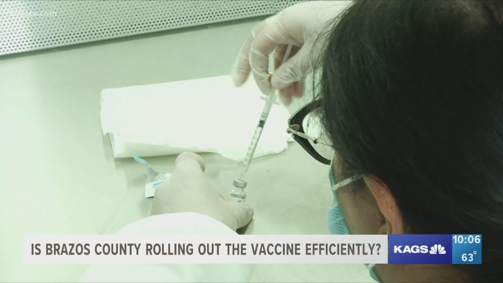 When it comes to the COVID-19 vaccine, health officials say they have vaccinated about three thousand people in the phase 1A group.