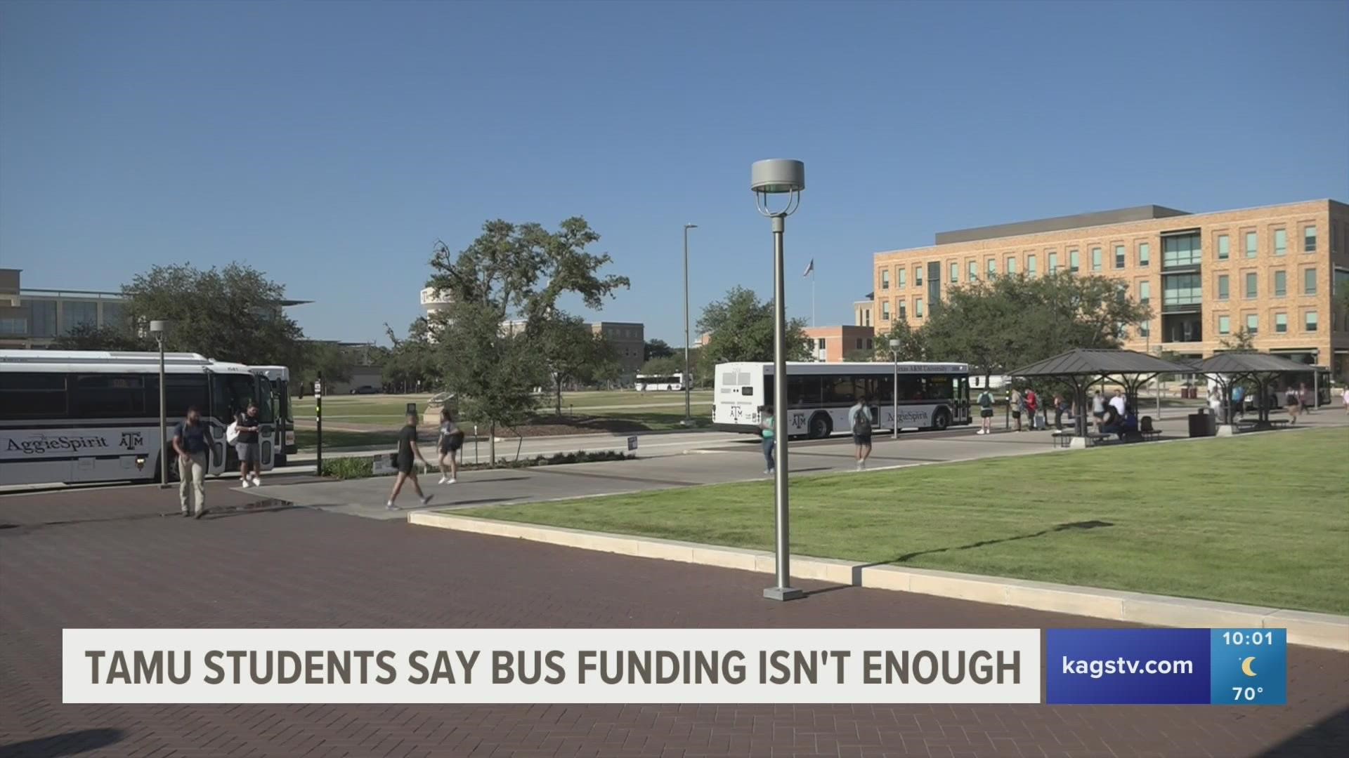 Despite receiving thousands of dollars from the county to bus students to City Hall, TAMU students think moving the voting location back on campus is the best option
