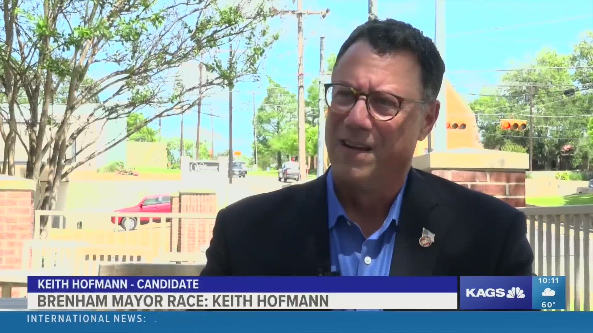 Keith Hofmann calls himself "The Underdog" in the Brenham Mayor's Race and wants to see the city's economy and financial initiatives improve.