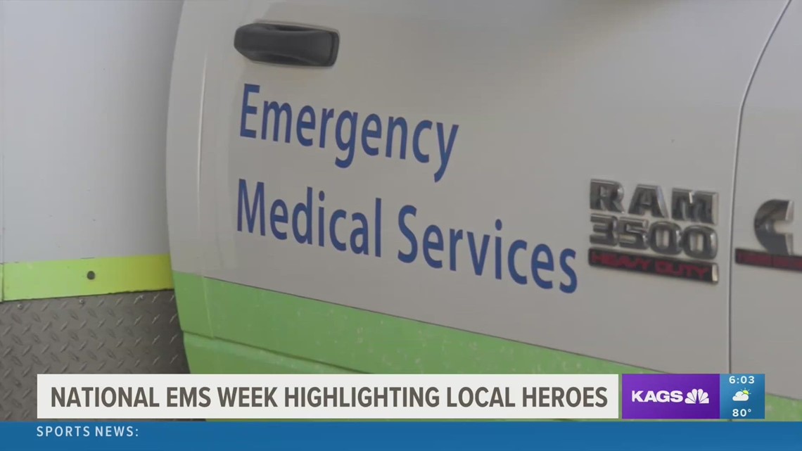 Honoring Brazos Valley first responders during National EMS Week