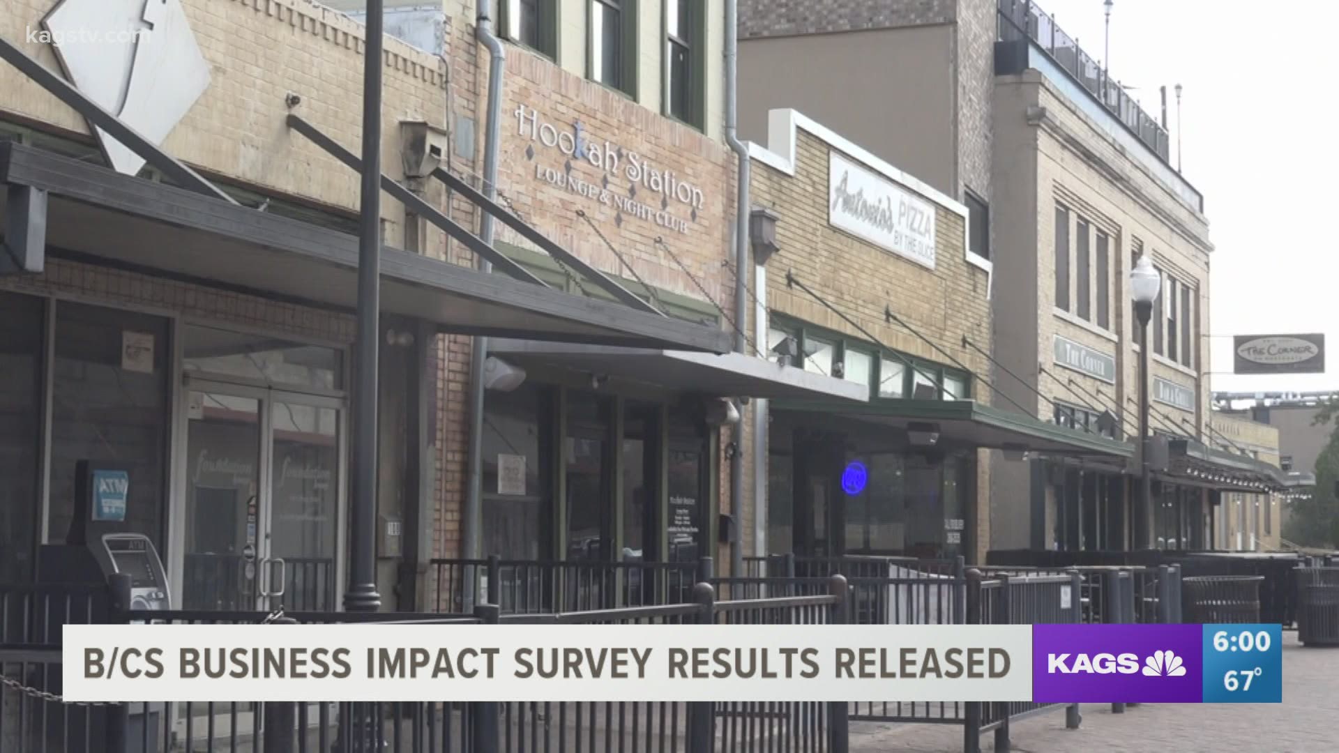 The Private Enterprise Research Center at Texas A&M University and the Bryan/College Station Chamber of Commerce sent local businesses two surveys.
