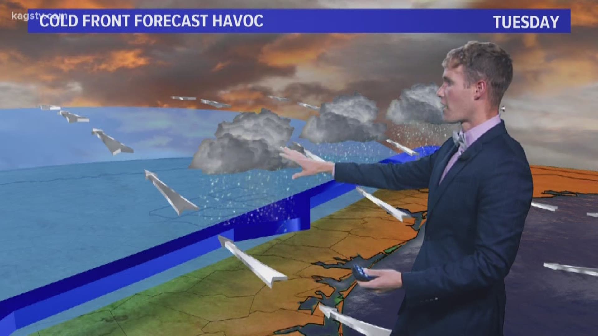 Monday evening video forecast