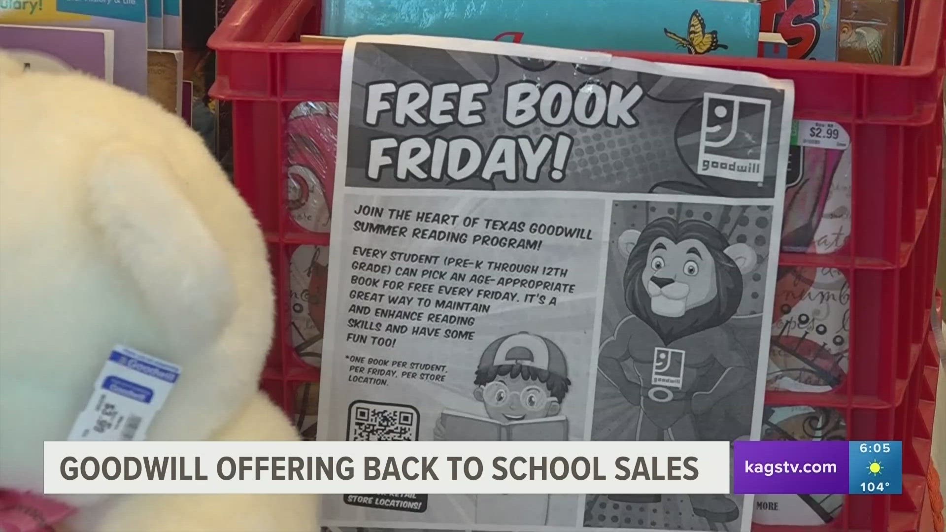 Back to school shopping got a little bit easier thanks to a new initiative from Goodwill.