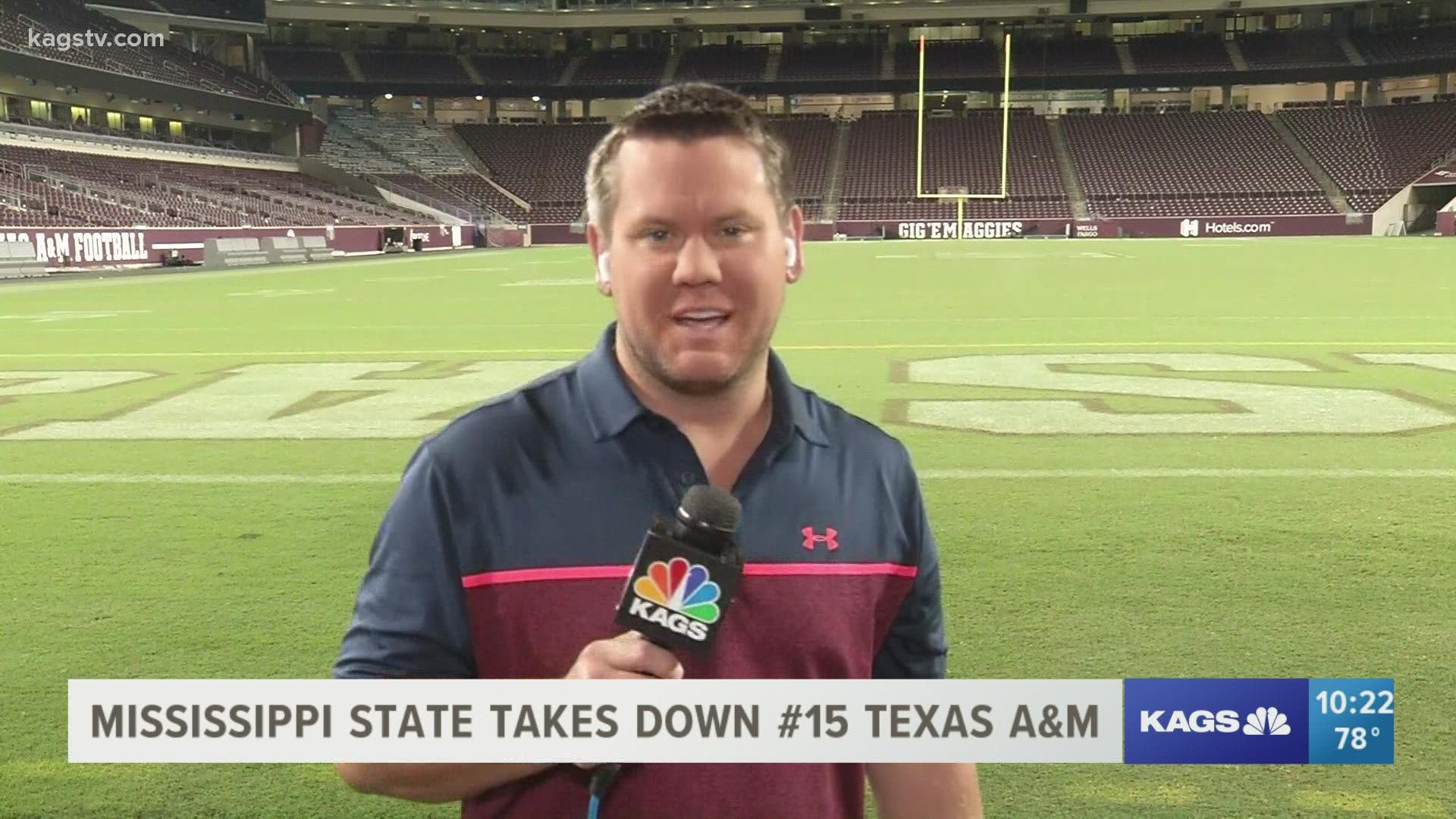 Live shot from Aggie game on 10-2