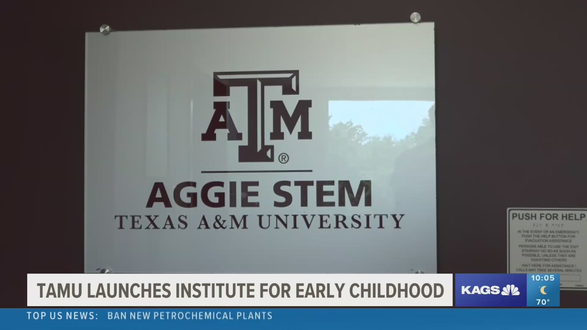 According to the director of Texas A&M's new institute for Early Childhood Development & Education, it's set to be the most comprehensive program in the state.